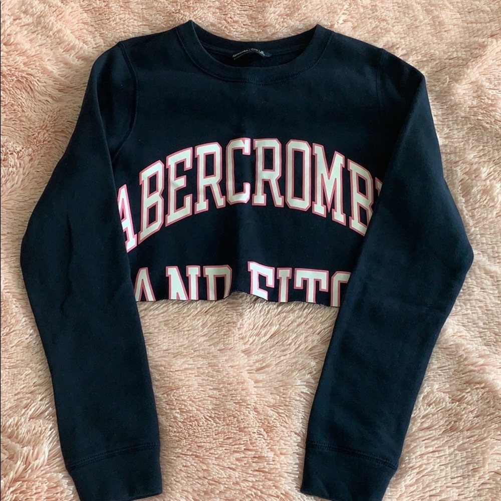 Abercrombie Long Sleeve Crop Top